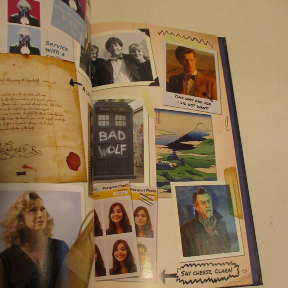 Dr Who Time Lord Official Guide Black White Graphic BBC Reading Book - Picture 7 of 9